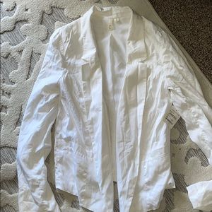 Nordstrom’s white lightweight blazer